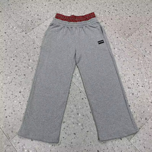 Pantalon de jogging ample et respirant pour homme, coupe évasée, avec cordon de serrage, logo personnalisé, style streetwear, imperméable - Product Image 2