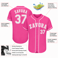 Maillot de baseball rose personnalisé pour femme, uniforme d'équipe sublimé à boutons, nom et numéro personnalisés, vente en gros de maillots de sport USA