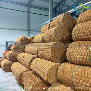 Hot Item coir <b>mat</b> non slip garden driveway walkway liners heavy duty 35mm thickness hand woven natural coco fiber <b>rolls</b> factory - Product Image 4