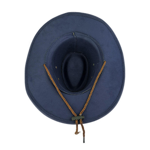 Chapeau de cowboy en laine marron GENERSA SPORTS à large bord, unisexe, décontracté, pour l'extérieur, toutes saisons, adulte, 50-52 cm, pour le cyclisme et les voyages - Product Image 2