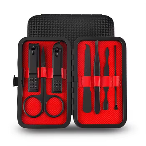 SAAR GLOBAL SURGICAL Kit de manucure en acier inoxydable durable de qualité supérieure Coupe-ongles Ciseaux Lime 3-en-1 Étui portable Adultes Classique - Product Image 5