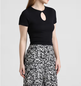 Camiseta Informal de Corte Holgado para Mujer, Tela Suave, Estilo Moderno para Uso Diario, Venta al por Mayor - Product Image 2