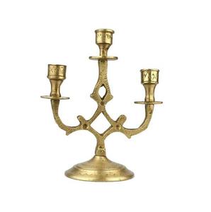 Candelabro de 3 Brazos de Tamaño Mini para Navidad, Decoración Interior de Lujo, Iluminación Romántica para Mesa de Comedor, Candelabro Clásico para Decoración del Hogar - Product Image 1