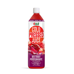 Jus de Betterave et de Grenade 100% Pressé à Froid, 33,8 fl oz, Fabricant de Boissons OEM ODM à Marque Privée - Product Image 1
