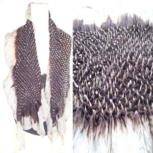 Écharpe longue en coton, lin et soie pour femme, motif Bandhani, style ethnique, imprimé sérigraphié en polyester, à rayures tie-dye, collection printemps - Product Image 4