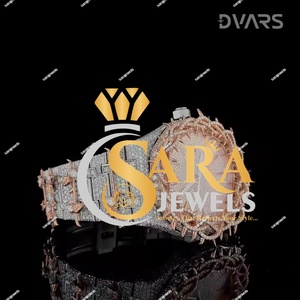 Montres de luxe pour hommes, serties de pierres de laboratoire, de qualité supérieure, disponibles à prix imbattables pour les occasions spéciales - Product Image 3