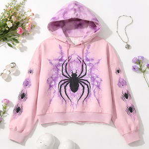 Sudadera con Capucha Casual Ligera 100% Algodón Personalizada al por Mayor para Mujer con Logotipo Frontal - Proveedor Directo de Fábrica OEM - Product Image 5