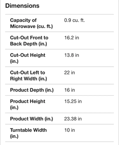 แอปพลิเคชัน Summit 0.9 c-u. ไมโครเวฟในตัวแบบสเตนเลส - Product Image 5