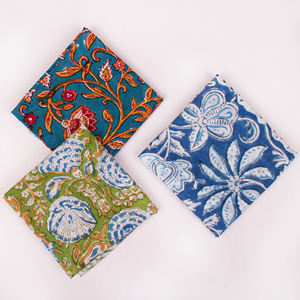 Bandanas en popeline de coton faits à la main Craftjaipur, motifs et couleurs attrayants, écharpe douce, respirante, écologique, pour femmes - Product Image 4