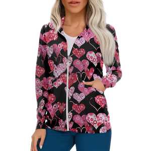 Blouses médicales respirantes et douces pour femmes, avec logo personnalisé, extensibles, pour médecins, infirmières, hôpitaux, imprimées - Product Image 5