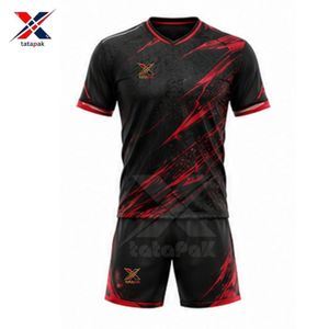 Uniforme de Fútbol con Diseño Personalizado, Material de Poliéster y Jacquard, Unisex para Adultos, Ropa Deportiva para Equipos, Fabricante TATAPAK, OEM - Product Image 2