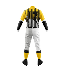 Custom Team Wear Unisex Baseball Uniform Set Plus Size Breathable Solid Short Printed Jersey Pants 100% Polyester Anti-Bacterial - Product Image 6