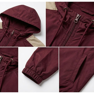เสื้อแจ็คเก็ตกันลม บริการสกรีนโลโก้ตามสั่ง (OEM) ทนทาน น้ำหนักเบา เหมาะสำหรับเล่นกีฬา ท่องเที่ยว และสวมใส่ลำลอง - Product Image 3