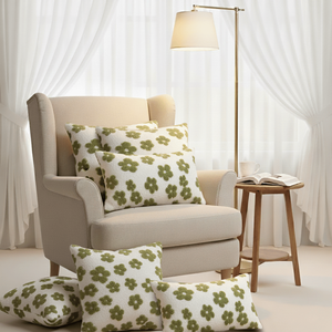 SOGA Juego de 6 Fundas de Almohada Garden Bloom Delight & Botanical Bloom Beauty, 4x 45cm y 2x 30x50cm - Product Image 1