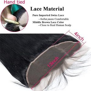 Pelucas de Cabello Humano Virgen Vietnamita con Cutícula Alineada para Mujeres Negras, Peluca sin Pegamento con Encaje HD Completo, Proveedor de Pelucas Frontales de Encaje HD 13x6 13x4 - Product Image 4