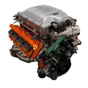 เครื่องยนต์ 6.2 ลิตร Challenger SRT Hellcat เกียร์ธรรมดา 6 สปีด ของแท้ มือสอง พร้อมระบบซูเปอร์ชาร์จและเทอร์โบชาร์จ - Product Image 1
