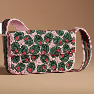 Multicolour <b>Seed</b> Beaded <b>Storage</b> Bag Premium Shoulder Handbag Women Contemporary Fashion Purse Wedding Evening Gift Collection - Product Image 3