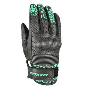 Diseño personalizado guantes de carreras de dedo completo para los hombres pantalla táctil guantes de cuero de la motocicleta protección de los nudillos para la moto - Product Image 2