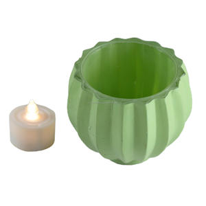 เชิงเทียนแก้วสำหรับตกแต่งบ้านและเทศกาลแต่งงานเชิงเทียนทำจากโลหะทาสี - Product Image 4