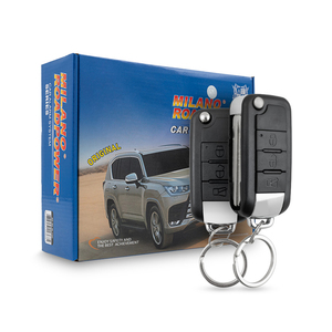 ชุดรีโมทคอนโทรลอเนกประสงค์พร้อมกุญแจคู่สำหรับระบบกันขโมยรถยนต์ Milano รุ่น Roadpower (RP-RE-BL100-265) ของแท้ - Product Image 1