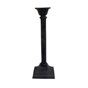 Stylish Taper Candlestick Holder <b>Black</b> Decorative Pillar Stand for Taper <b>Candles</b> Hotel & Restaurant Centerpiece Decor - Product Image 4