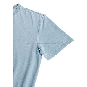 T-shirts pour hommes en coton 100% de haute qualité, personnalisables avec étiquette, design professionnel et tendance, répondant à la demande des clients. - Product Image 4