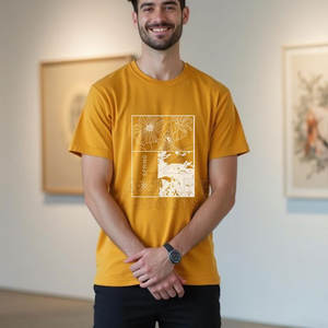 Camiseta estampada premium con tinta duradera y construcción de algodón transpirable, cómoda camiseta estampada - Product Image 5