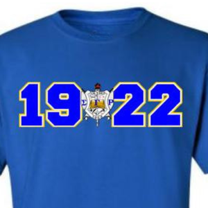 เสื้อยืดลายตราประจำปี Sigma Gamma Rho สำหรับผู้หญิง แขนสั้น คอกลม ผ้าฝ้าย สไตล์ลำลอง สตรีทแวร์ ขายส่ง - Product Image 4