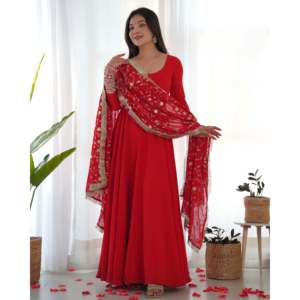 ENSEMBLE SHARON ANARKALI DUPATTA - Product Image 3