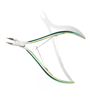 Coupe-cuticules professionnel en acier inoxydable à lame courbée, coupe-ongles à large ouverture, outil durable pour les doigts et les orteils - Product Image 6