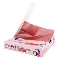 Feuilles de papier d'aluminium souple de qualité supérieure pour mèches de cheveux, idéales pour les salons de coiffure
