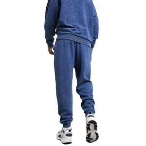 <b>Top</b> Seller Heavyweight Acid Wash Tracksuit for Men Custom Printed Winter Casual Wear Men Acid Wash Tracksuit In <b>Low</b> MOQ - Product Image 2