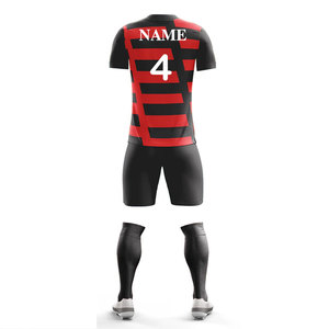 Uniformes de Fútbol Personalizados para Club, Conjuntos Deportivos Transpirables con Estampado, Uniformes de Baloncesto para Club, Conjuntos de Verano para Jóvenes, Conjuntos Deportivos de Punto - Product Image 3