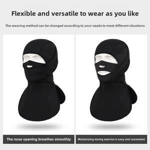 Masque facial complet personnalisé, sports de plein air, coupe-vent, respirant, imperméable, cyclisme, moto, balaclava, ski d'hiver, pêche, plage - Product Image 3