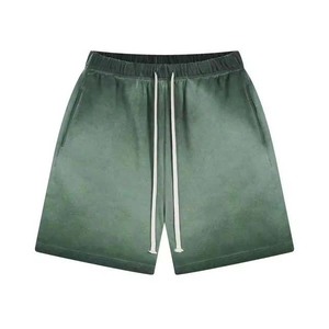 Pantalones Cortos Deportivos Casuales para Hombre, de Color Sólido, Secado Rápido, con Cordón Ajustable, Bolsillos y Cintura Media, Tejido de Poliéster - Product Image 4