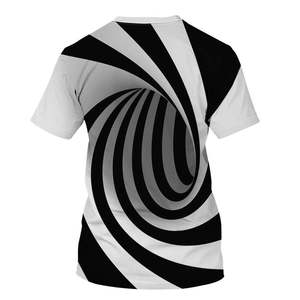 ผู้ผลิตเสื้อผ้าบุรุษจากปากีสถาน เสื้อยืดพร้อมปักโลโก้ตามสั่ง เสื้อยืดแขนสั้น ดีไซน์ล่าสุด แบบซับลิเมชั่น - Product Image 4