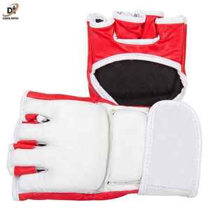 ถุงมือฝึกซ้อม MMA หนัง PU แบบกำหนดเองปี 2024 อุปกรณ์ต่อสู้ระดับมืออาชีพ ผลิตที่เมืองเซียลคอต - Product Image 2