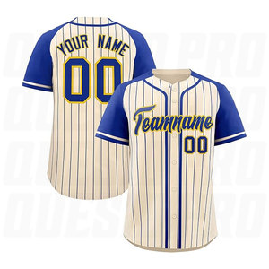 Camisetas de Béisbol con Impresión Personalizada Bajo Demanda, Impresión por Sublimación, Envío Directo, Uniformes de Béisbol Personalizados para Equipos - Product Image 5