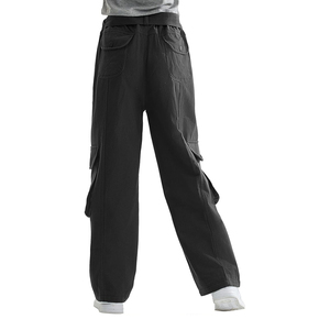 Pantalones Anchos de Cintura Alta Cosh Sports, Jeans Holgados Negros para Estilo Urbano y Casual - Product Image 5