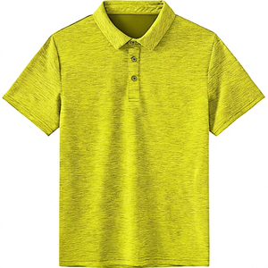 Men's Solid Color Short Sleeve Knitted <b>Polo</b> <b>Shirt</b> Breathable Casual Style <b>Blue</b> - Product Image 6