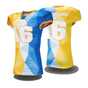 เครื่องแบบฟุตบอลอเมริกันแบบระเหิดเสื้อเจอร์ซีย์ทีมฟุตบอลอเมริกัน - Product Image 4