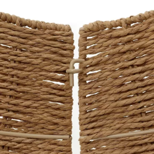 Collier de sapin de Noël en papier tissé écologique pour la décoration des fêtes de Noël, fabriqué au Vietnam - Product Image 3