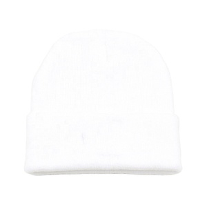 Bonnet en laine tricotée sur mesure en gros avec broderie à la main, bonnet d'hiver chaud pour le marché européen et américain - Product Image 4