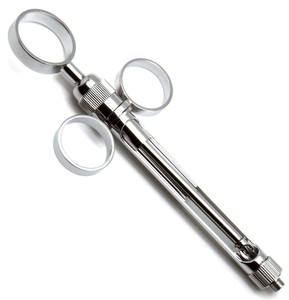 Seringue dentaire aspirante à 3 anneaux de qualité supérieure, 1,8 ml, en acier inoxydable, seringue aspirante manuelle, instrument professionnel de chirurgie orale - Product Image 3