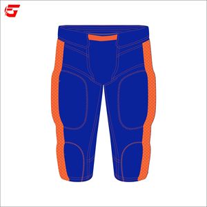 Uniforme de Fútbol Americano Personalizado al por Mayor, Transpirable, Sublimado, Conjunto de Pantalones y Camiseta, Ropa de Equipo, Fabricante OEM, Proveedor, Short - Product Image 4