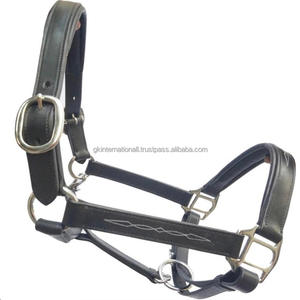 Harnais de cheval en cuir véritable brun clair de qualité supérieure, réglable, pour l'équitation, disponible dans toutes les tailles et couleurs personnalisées. - Product Image 3