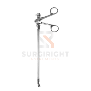 Pince à perforer ArthroPunch pour arthroscopie, à tige droite 15 degrés, type Wishbone, 2.7mm 3.4mm, chirurgicale, par SurgiRight - Product Image 2