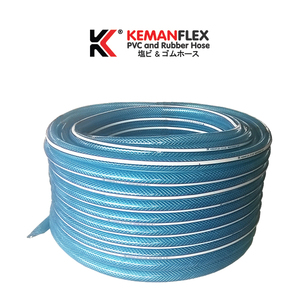 Tuyau d'arrosage renforcé en nylon 5/16 pouce 100 mètres Tuyau d'irrigation flexible en PVC - Product Image 1