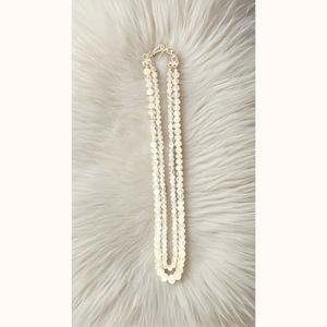 Wholesale 46cm Natural Rainbow Moonstone Strand Necklace Handcrafted Gemstone Jewelry with Pearl Handmade in India - Product Image 6