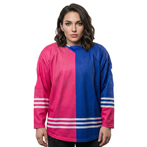 Maillot de hockey sur glace pour femmes, maillots de hockey sur glace de haute qualité, vêtements d'entraînement, maillot de hockey sur glace à manches longues - Product Image 1